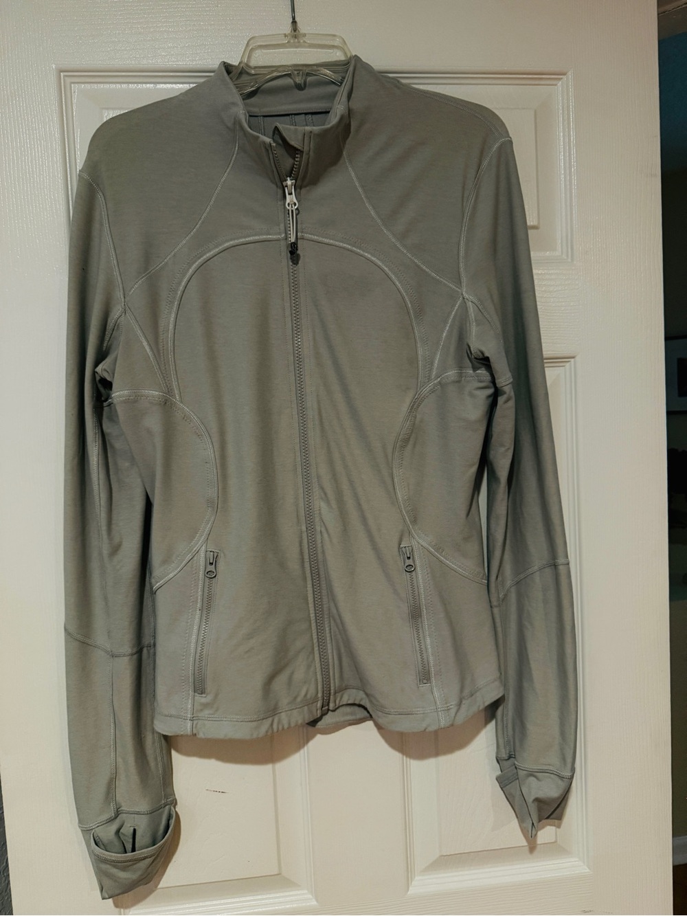 Lululemon Light Gray Define Jacket